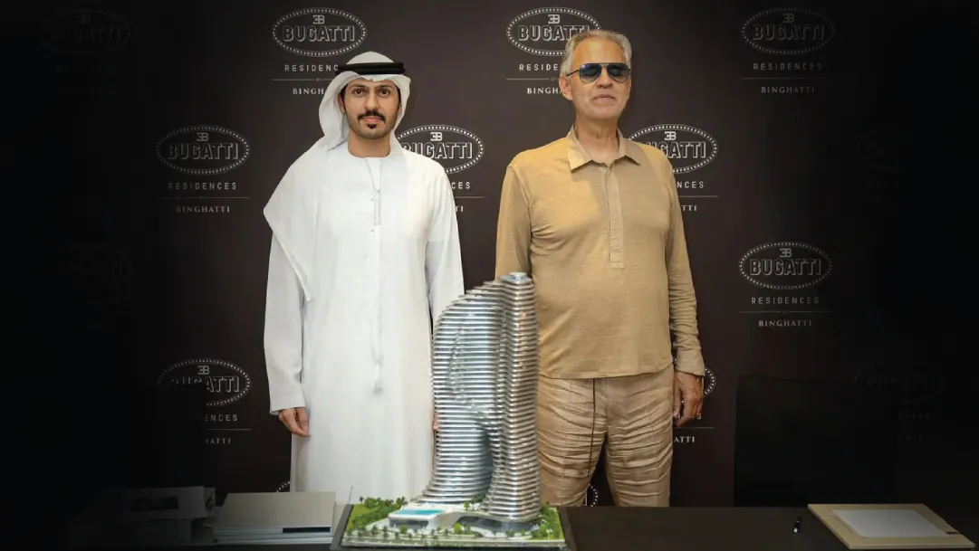 Andrea Bocelli Luxury Residence in Dubai at Bugatti Residences