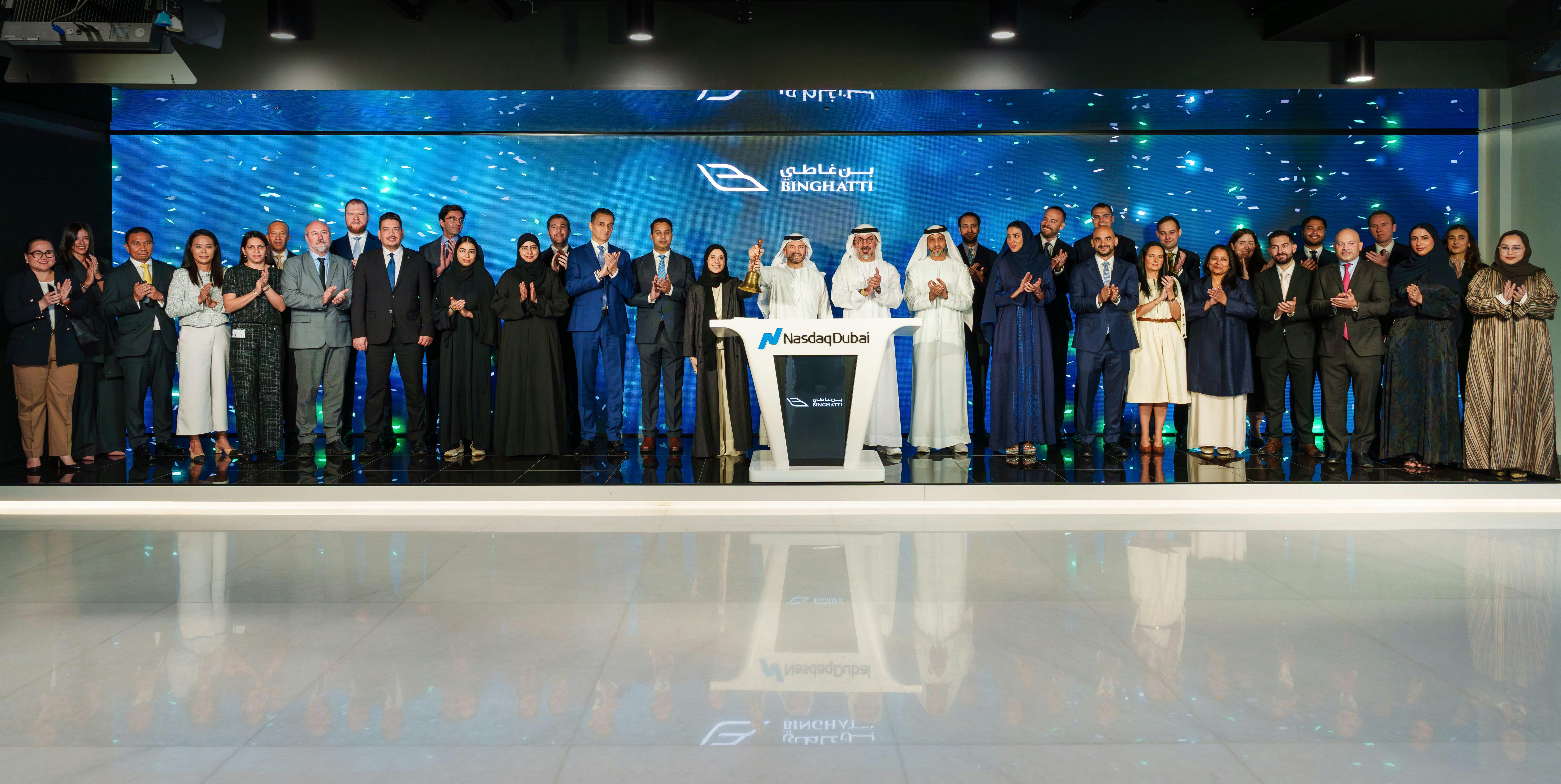 Nasdaq Dubai Welcomes Binghatti Holding's Debut USD 500 Million Green Sukuk
