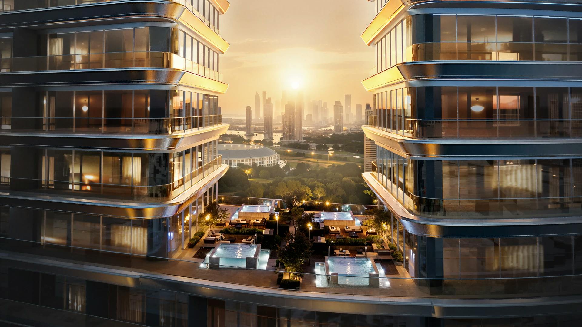 Binghatti skyterraces Amenities