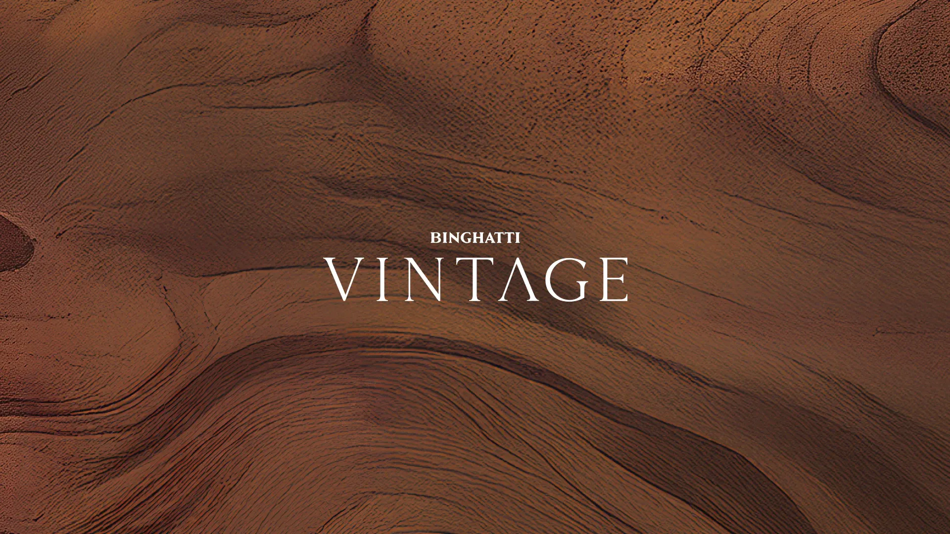 BINGHATTI VINTAGE brochure