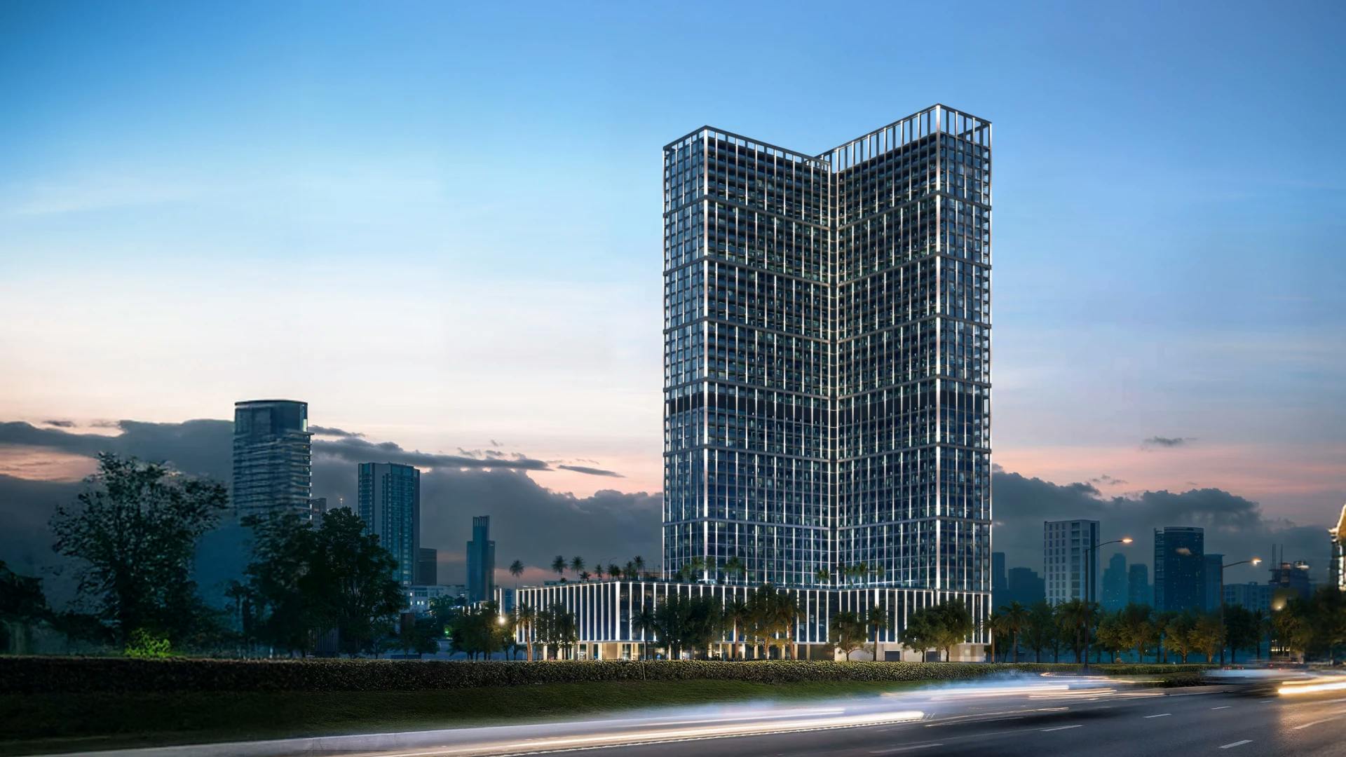 Binghatti Vintage Dubai Majan Skyline View