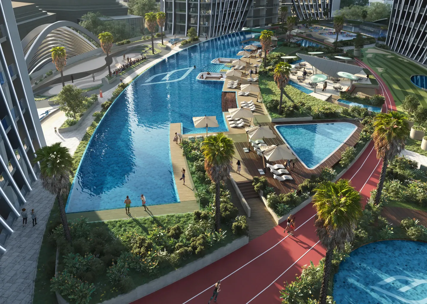 Luxury Why Dubai Poolside Apartments