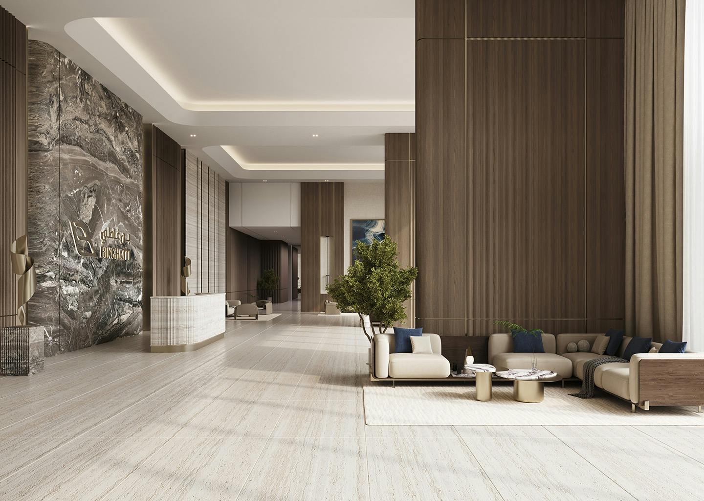 Binghatti elite lobby