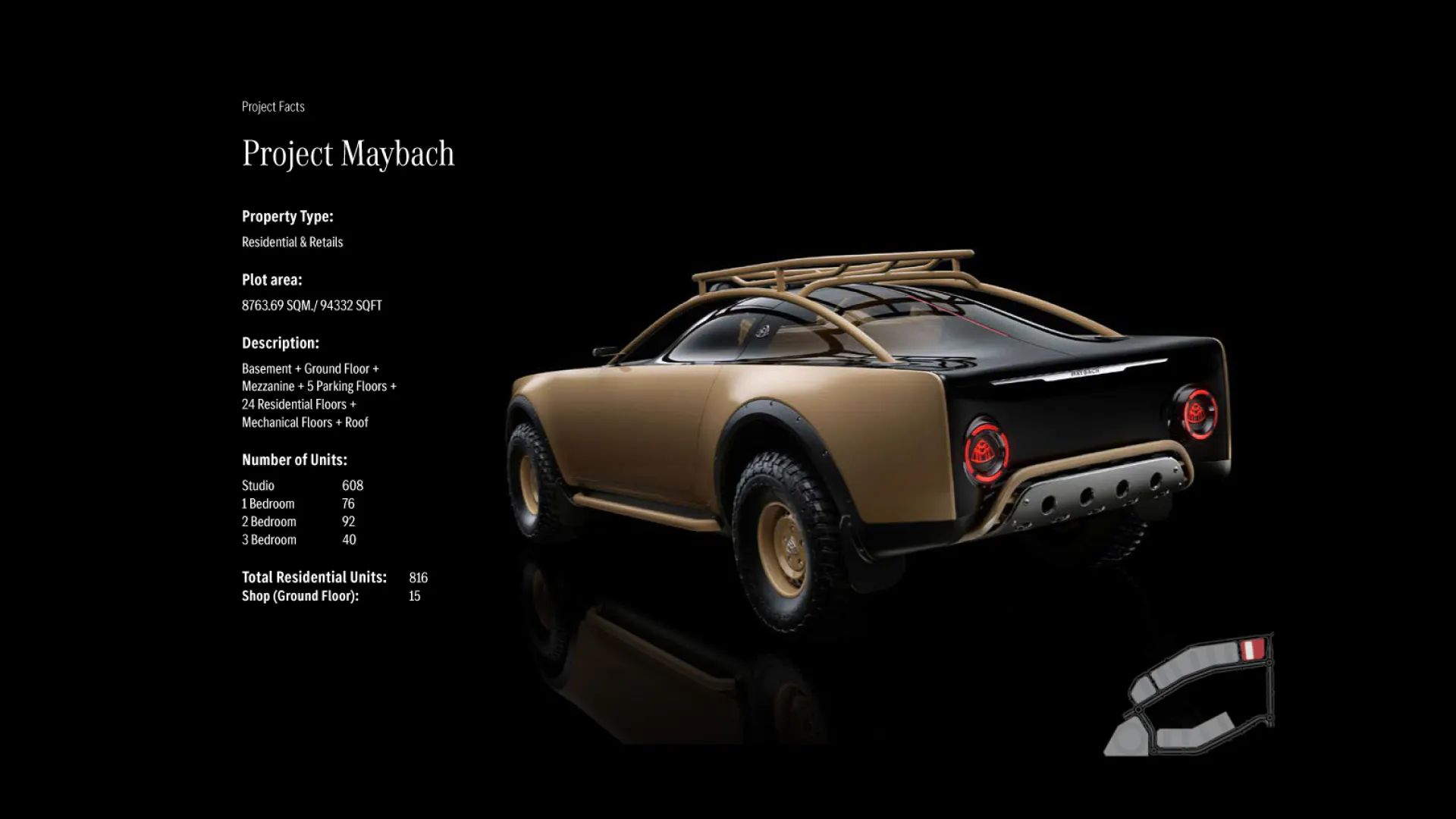 PROJECT MAYBACH project facts
