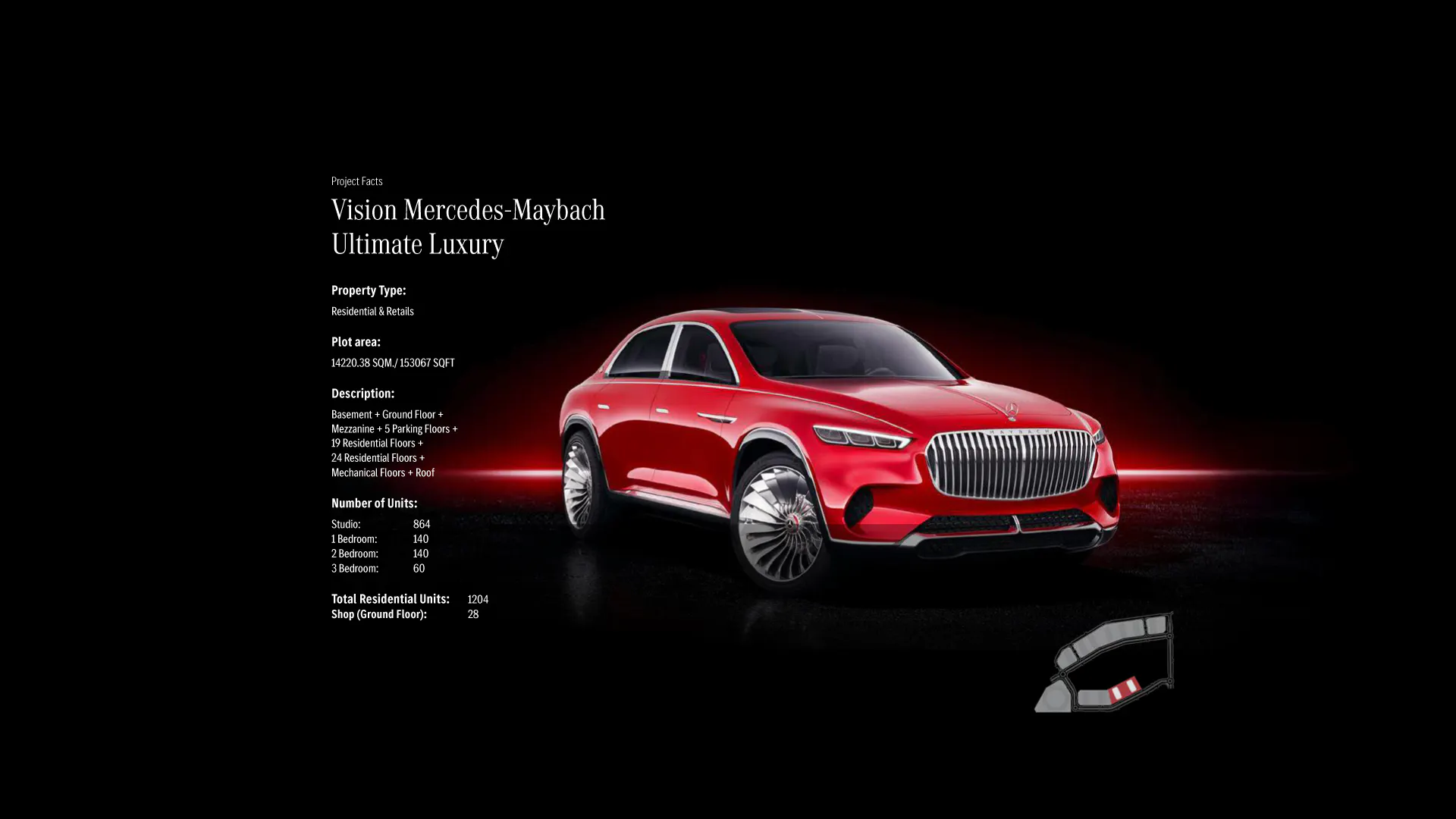 MAYBACH ULTIMATE LUXURY project facts