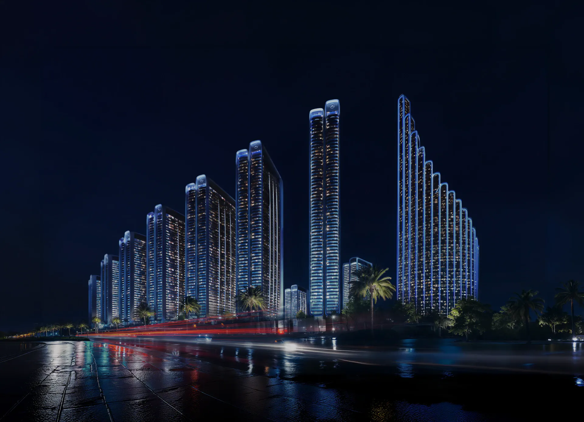 Mercedes-Benz Places | Binghatti City location banner