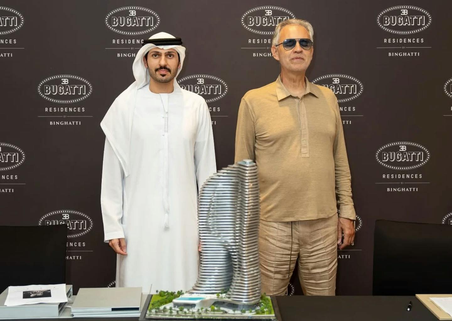 Andrea Bocelli Luxury Residence in Dubai at Bugatti Residences
