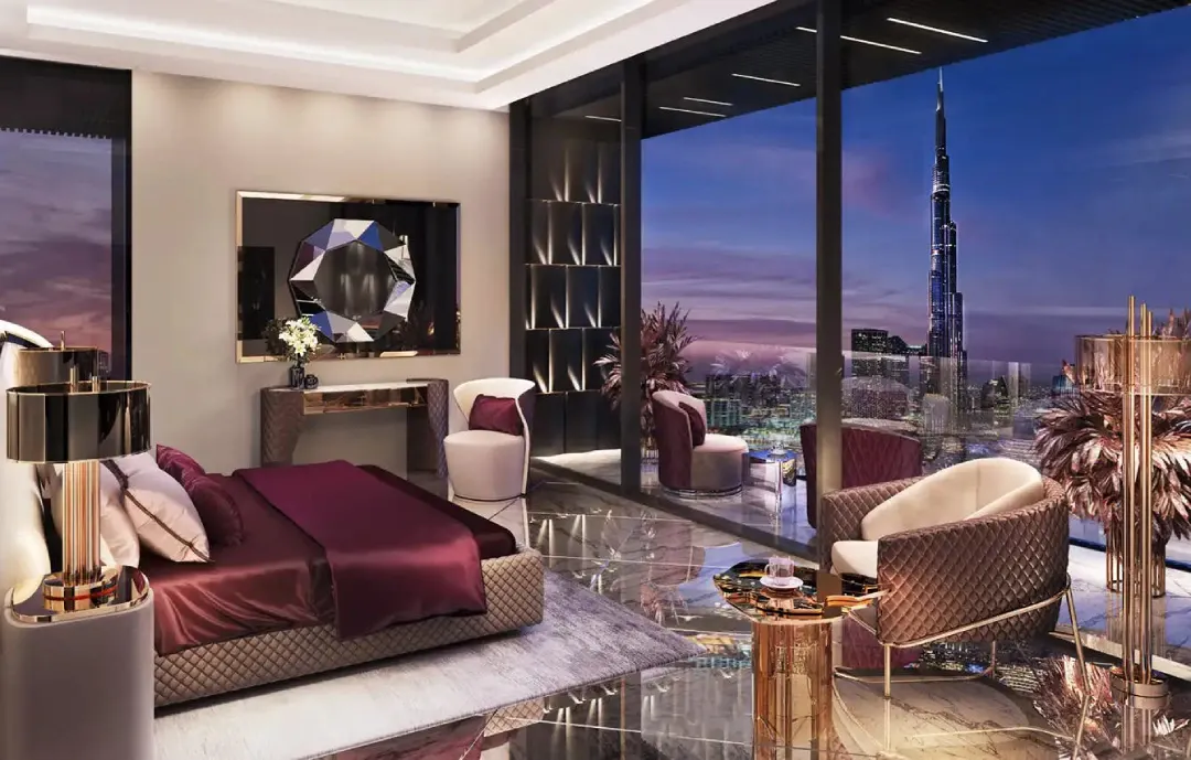 BURJ BINGHATTI JACOB & CO RESIDENCES | 3 Bedrooms